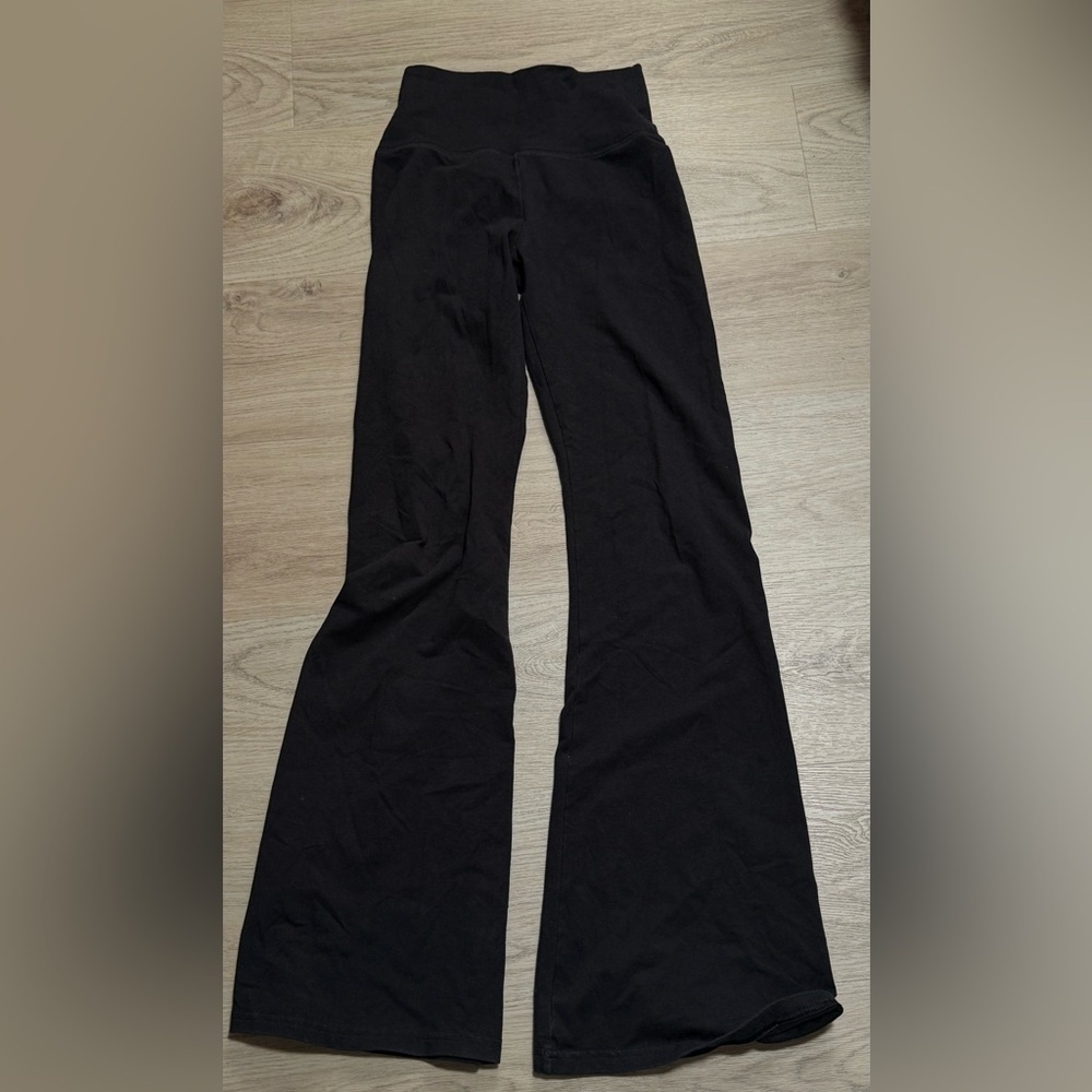 Aerie Black Flare Leggings